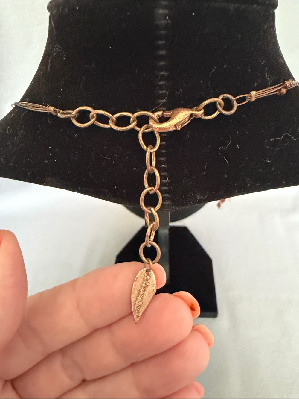 Coldwater Creek Vintage Boho Multi-Strand Gemstone Statement Necklace - Picture 2 of 5